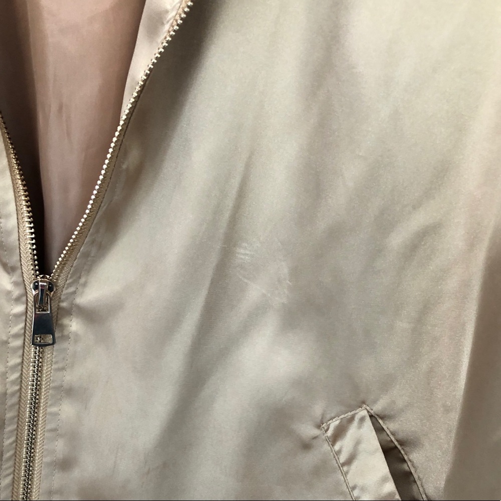 Gold Bomber Jacket - image 5